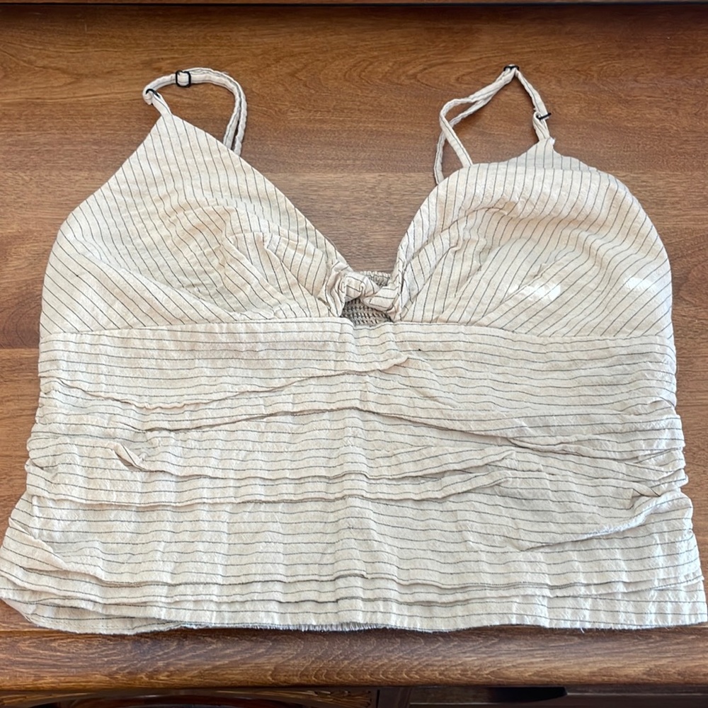 Zara cropped tank